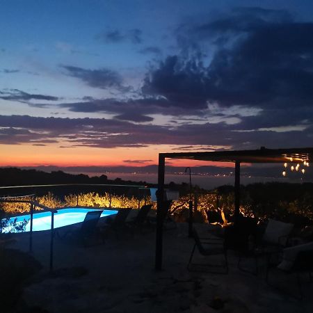 Škrip Robinson Crusoe Style House "Maslina"ヴィラ エクステリア 写真