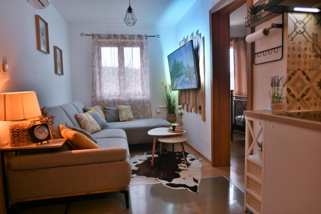 Škrip Robinson Crusoe Style House "Maslina"ヴィラ エクステリア 写真