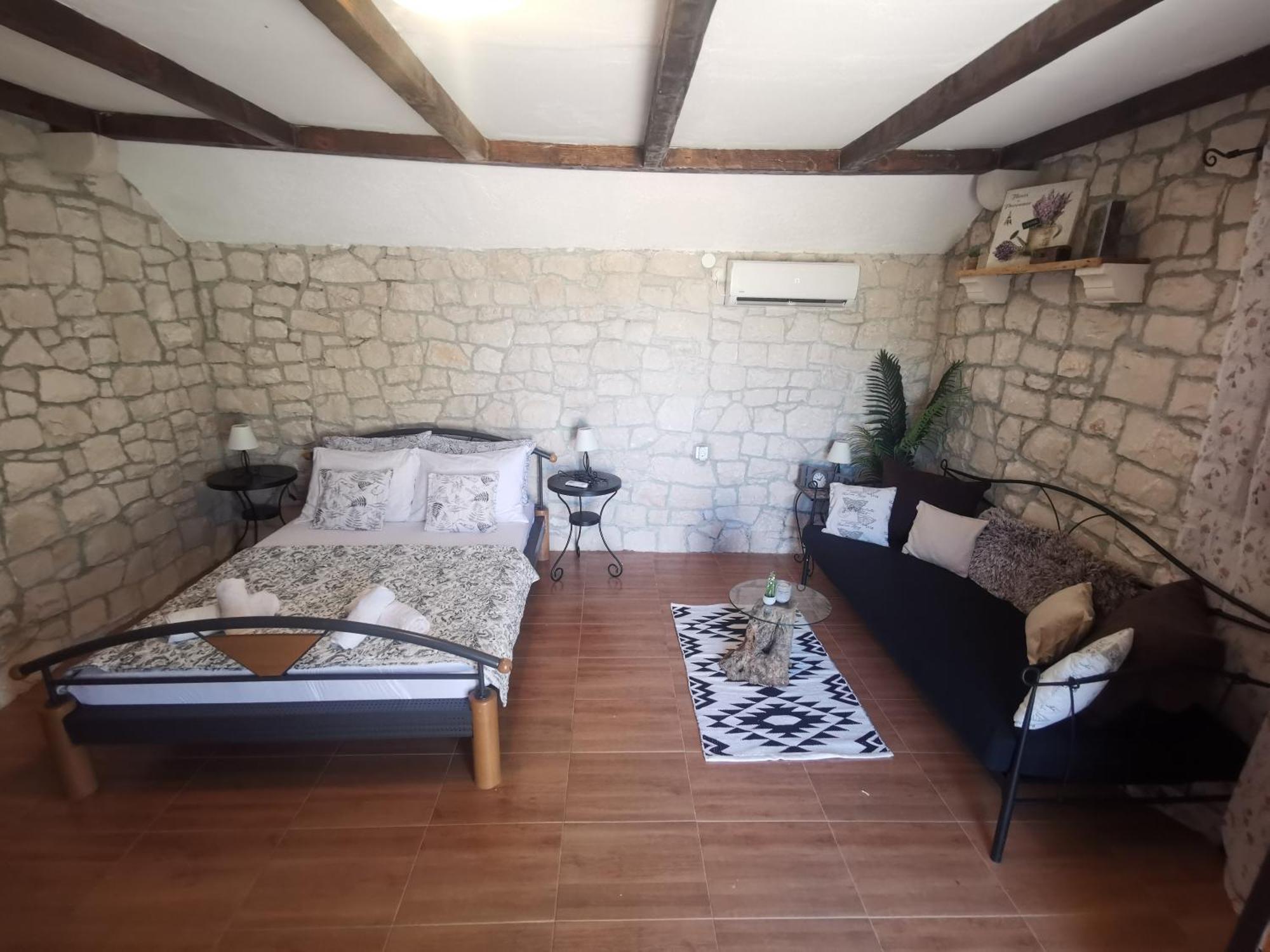 Škrip Robinson Crusoe Style House "Maslina"ヴィラ エクステリア 写真