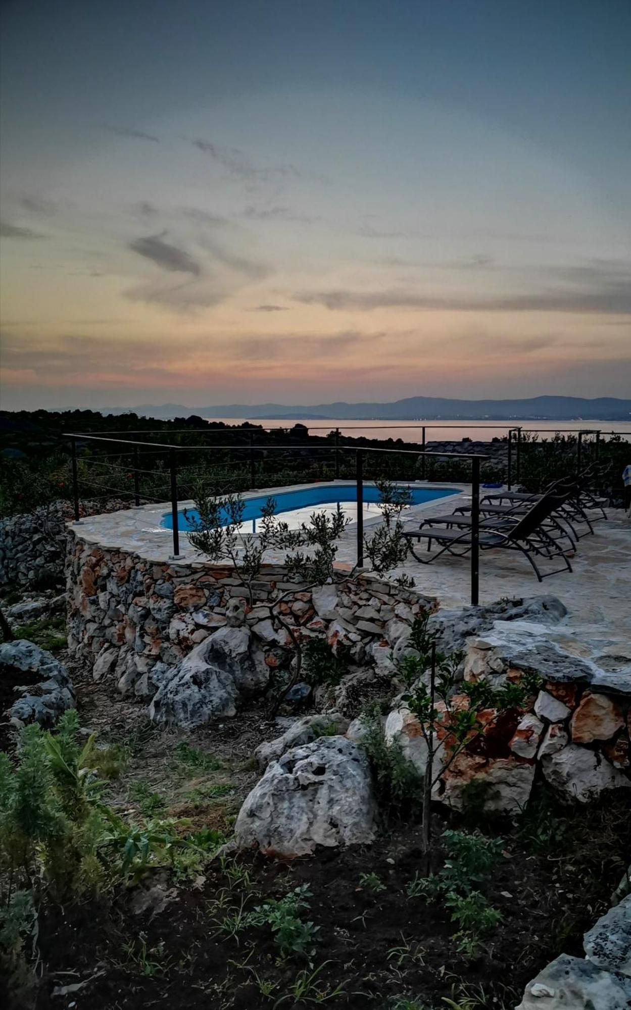 Škrip Robinson Crusoe Style House "Maslina"ヴィラ 部屋 写真